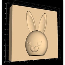 Hase Kopf Linderung 2 Werkzeug Kekse orefir3d Rudolf jedlicka luban 3d print model - Mito3D