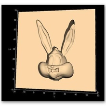 Hase Kopf Linderung Werkzeug Ostern Kekse orefir3d Rudolf jedlicka luban 3d print model - Mito3D