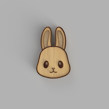 tavşan kolye Sanat Şirin Evcil Hayvan hayvan basit 3d print model - Mito3D
