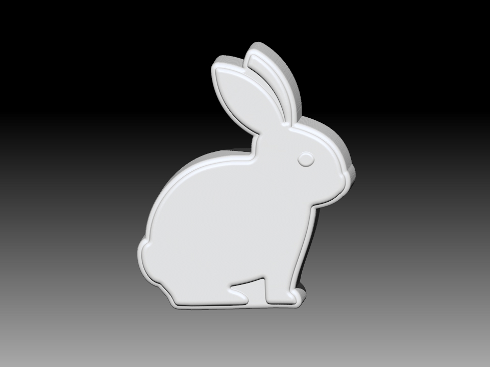 Hase solide Shampoo Schimmel Seife Pumpe Badebomben Badebombe Bad Drücken Ostern Eier Pascua Tiere Haustier 3D print model - Mito3D