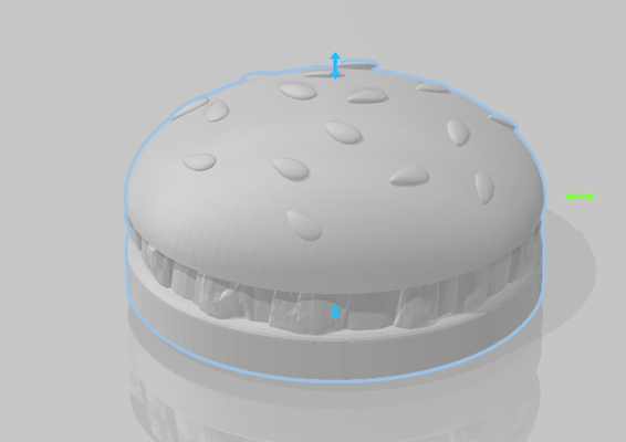 burger cuisto dingo jeu jeux chiffre 3d print model - Mito3D