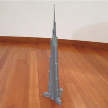 burj khalifa Architektur microstation 3d print model - Mito3D
