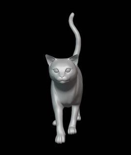 birmanya kedi poz 2 fareler hayvan köpek yavrusu Aşk ev tatlı yanık doğurmak 3d print model - Mito3D
