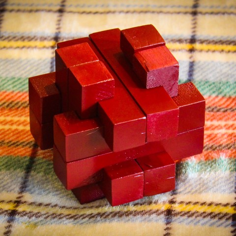 burr puzzle gadget 3D print model - Mito3D