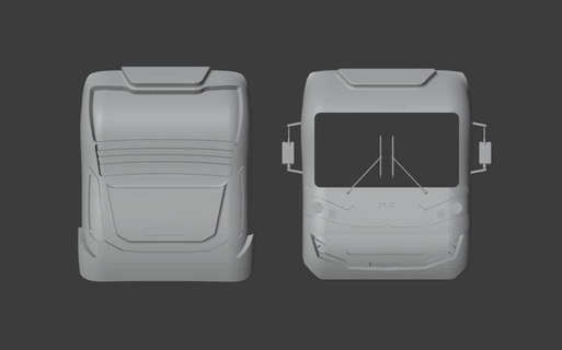 autobus caio onibus veicolo 3d print model - Mito3D