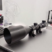 bushnell 3-9x50eg - scope extender flashkiller 3d print model - Mito3D