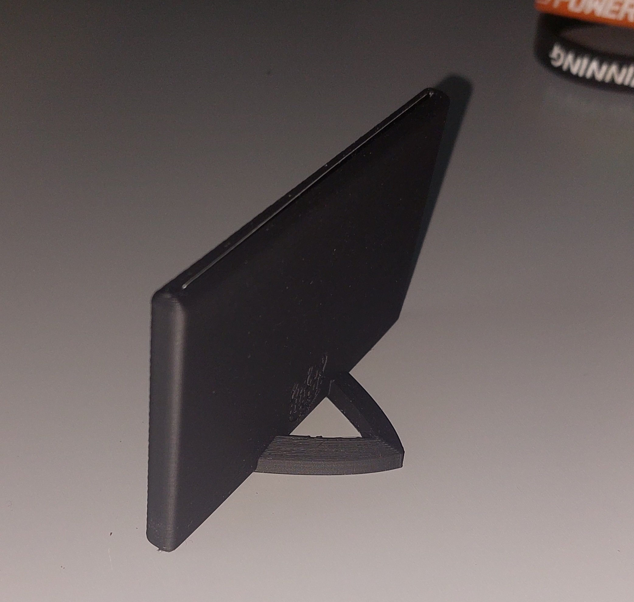 business card frame 3D print model - Mito3D