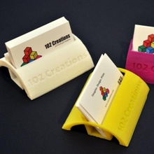 business card holder various 3d print model - Mito3D