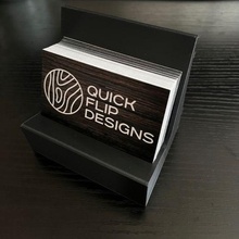 business card holder 3d print model - Mito3D