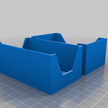 business cards box customized organization 3d print model - Mito3D