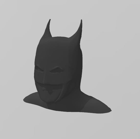 bust batman comics 3D print model - Mito3D