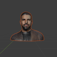 fracasso Drake arte pessoa humano corpo cara 2021 3d print model - Mito3D