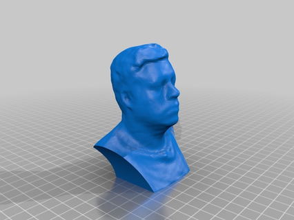 bust fermunoz 3d scan kinect skanect sculptures 3d print model - Mito3D