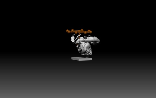 fracasso mestre jjk arte Jujutsu Kaisen 3d print model - Mito3D