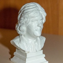 busto de james may art escultura figura topgear thegrandtour jamesmay 3d print model - Mito3D