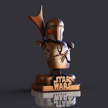 bust madalorian 21 art 2020 mandalorian yoda go arduous ender ship cookie d cor openscad sculpture animal cnc airsoft fortnite toy ornament cosplay monument iphone vase statuettes robot car board key ring star wars warhammer pokemon groot cranial anet fallout batman dragon ball z 3d print model - Mito3D
