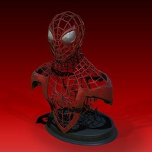 fracasso spider man milhas Morales ps4 jogos arte aranha homem Aranha busto milha stl 3dprint 3d print model - Mito3D