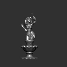 busto versión jazmín Aladino película hada disney dibujo anime sexy fantasía cuento historia niño estatua estatuilla esculpir impresión elegante escritorio infancia modelo niña hembra 3d print model - Mito3D