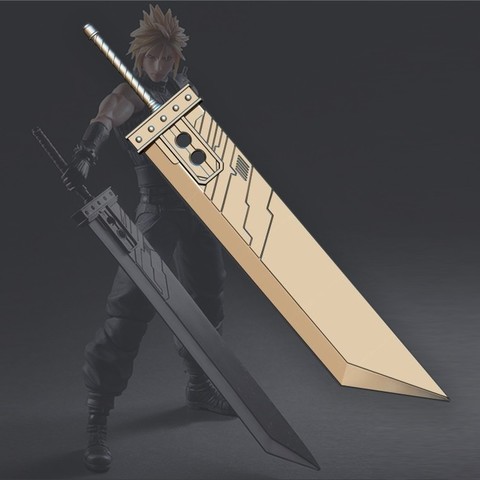 buster sword cloud final fantasy vii art weapon noctis finalfantasy gam cosplay accessories 3D print model - Mito3D