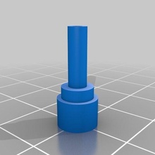butano frasco boquilla extrusor adaptador herramienta 3d impresión 3d print model - Mito3D