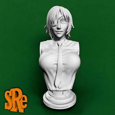 hueso himeno motosierra hombre arte respeto denji makima aki hayakawa hirokazu arai kobeni higashiyama kishibe 3d print model - Mito3D