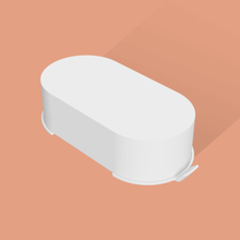 butter dish home kitchen 3d print model - Mito3D