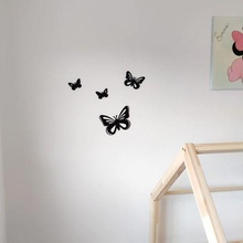 papillons mur décoration papillon 3d print model - Mito3D