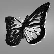 butterfly 3d print model - Mito3D