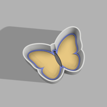 farfalla bagno bomba muffa 3d print model - Mito3D