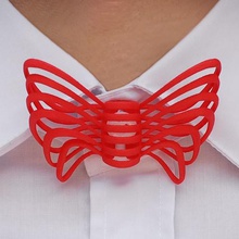 butterfly bow tie fashion accessories bowtie collar female girl lady neck necktie 3d print model - Mito3D