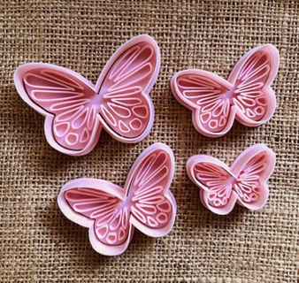 Schmetterling Schmetterlinge Plätzchen Cutter Schneider Kekse 3d print model - Mito3D