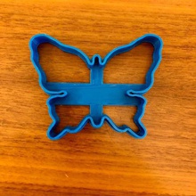 butterfly cookie cutter home 3d print model - Mito3D