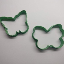 papillon coupeur cuttre biscuit cuisine cuisinier fondant cortadores flor cortador 3d print model - Mito3D