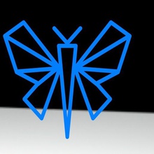 kelebek küpe takı kolye boucles d'oreilles papillon 3d print model - Mito3D