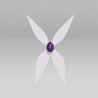 kelebek mucizevi uğur böceği hükümdar şahin güve gölge Gabriel 3d print model - Mito3D