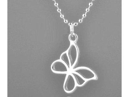 butterfly pendant butterfly pendant  3d print model - Mito3D