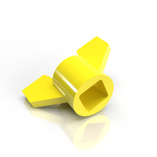 mariposa válvula 8mm agua paso herramienta llave gas mm 3d print model - Mito3D