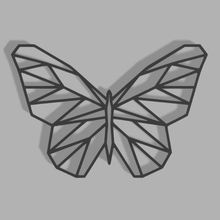 butterfly wall decoration house 2d table 3d print model - Mito3D