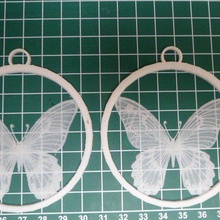 butterfly xmas tree hanger various 3d print model - Mito3D