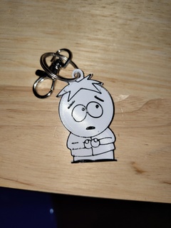 butters keychain Fashion southpark keychains south park 3d print model - Mito3D