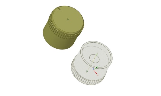 pulsante Brico giocattolo Radio elettro elettronica riparazione 3d print model - Mito3D