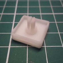 o botão a casa peças de substituição 3d print model - Mito3D