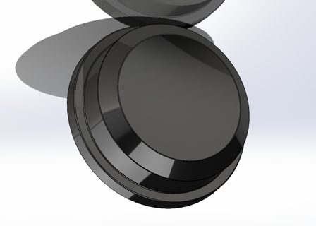 botón atari lince reemplazo partes 3d print model - Mito3D