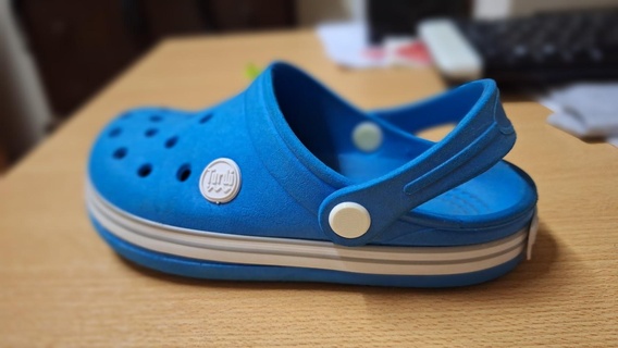 button children's crocs sandal strap 3d print model - Mito3D