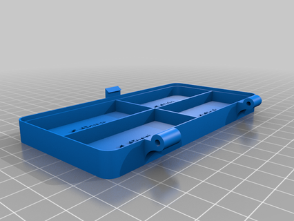 button parts box customized organization 3d print model - Mito3D