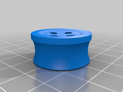 button plug jewelry 3d print model - Mito3D