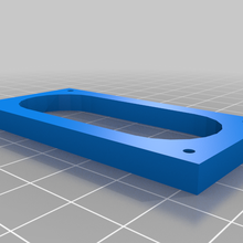 button type 1 flush router template fix parts 3d print model - Mito3D