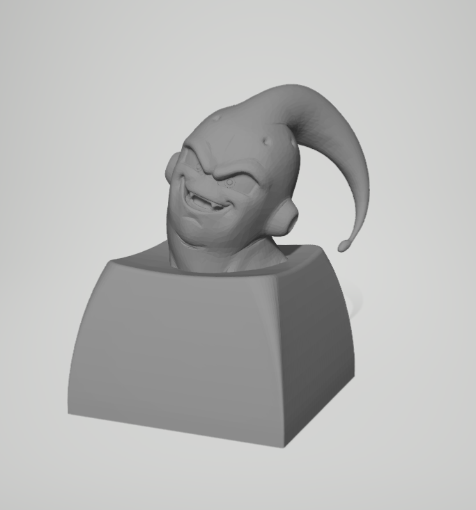 buu dbz keycaps majin goku Végéta congélateur cellule trunx dragon Balle anime pc clavier 3D print model - Mito3D