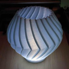 buzzsaw vasi casa arredamento bella in nylon montana luce la lampada tazza art 618 3d print model - Mito3D