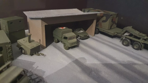 bw atölye hava savunma federal silahlı kuvvetler platform Ordu garaj salon 3d print model - Mito3D